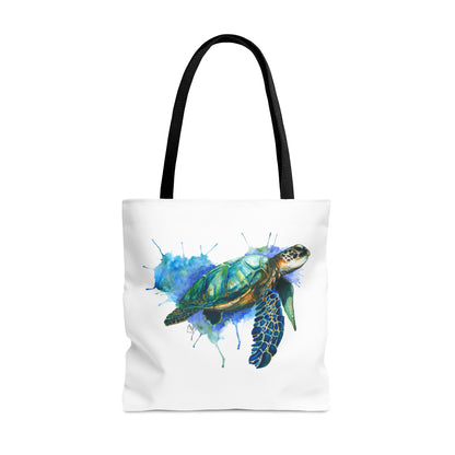 Green Sea Turtle Tote Bag