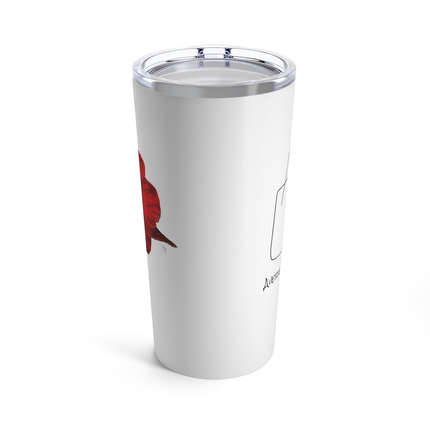 Red Hibiscus Tumbler 20oz