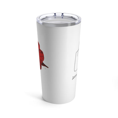 Red Hibiscus Tumbler 20oz