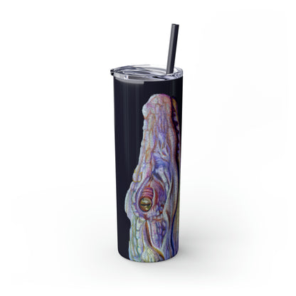 20oz Mardi Gras Gator Tumbler