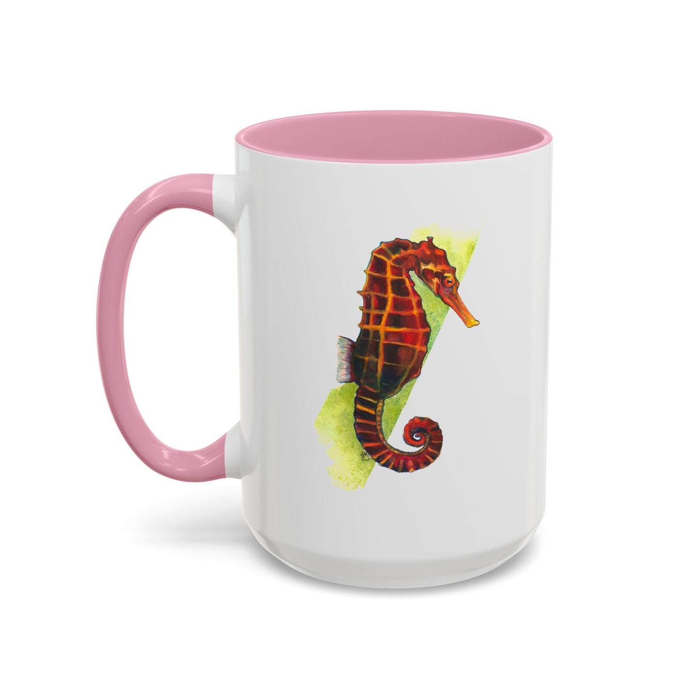 Spicy Seahorse Ceramic Mug (15oz)