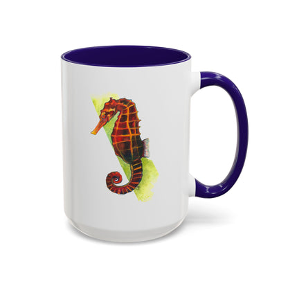 Spicy Seahorse Ceramic Mug (15oz)