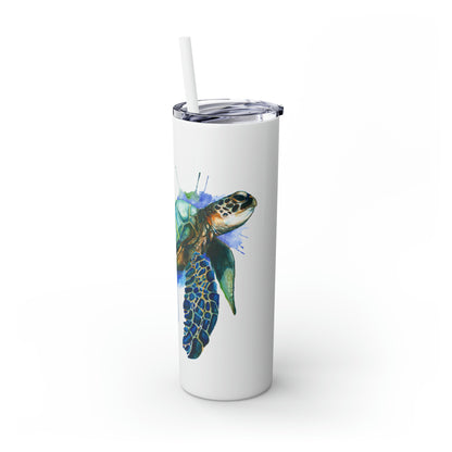 Sea Turtle Tumbler with Straw, 20oz