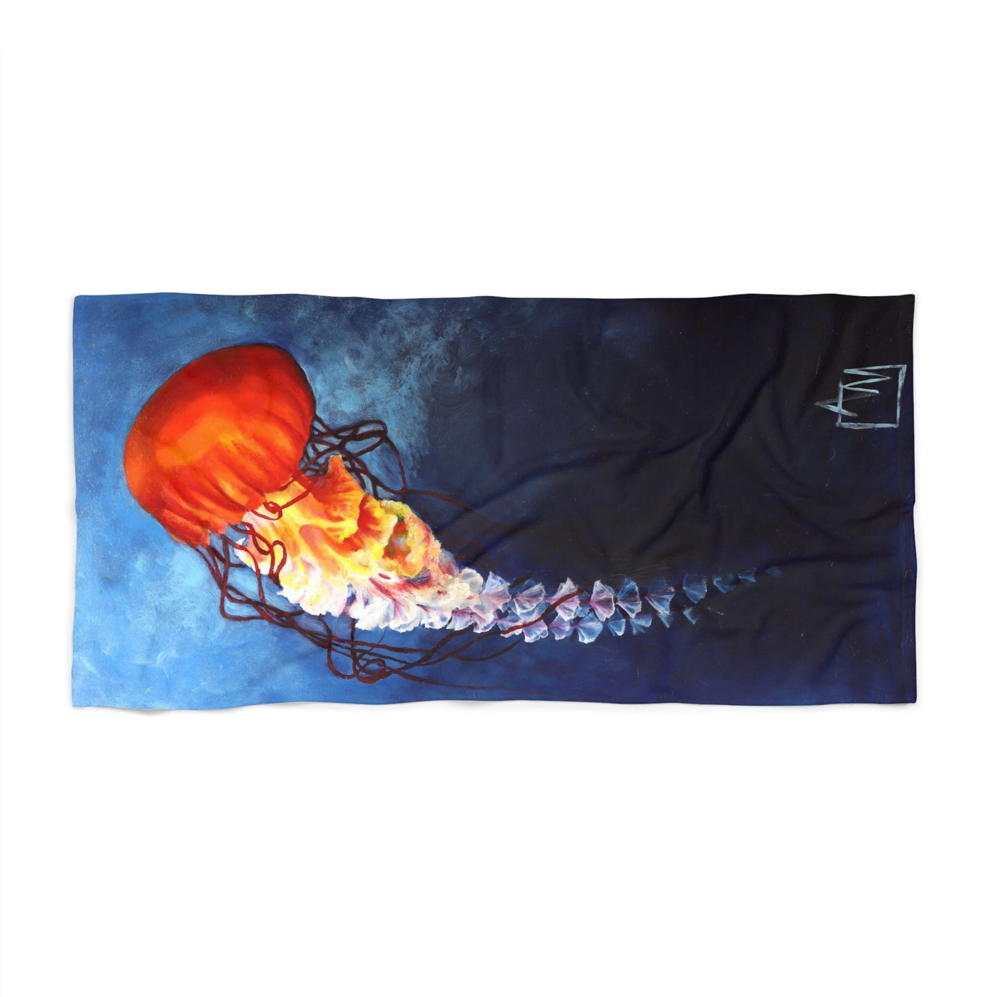 Sea Nettle Beach Towel