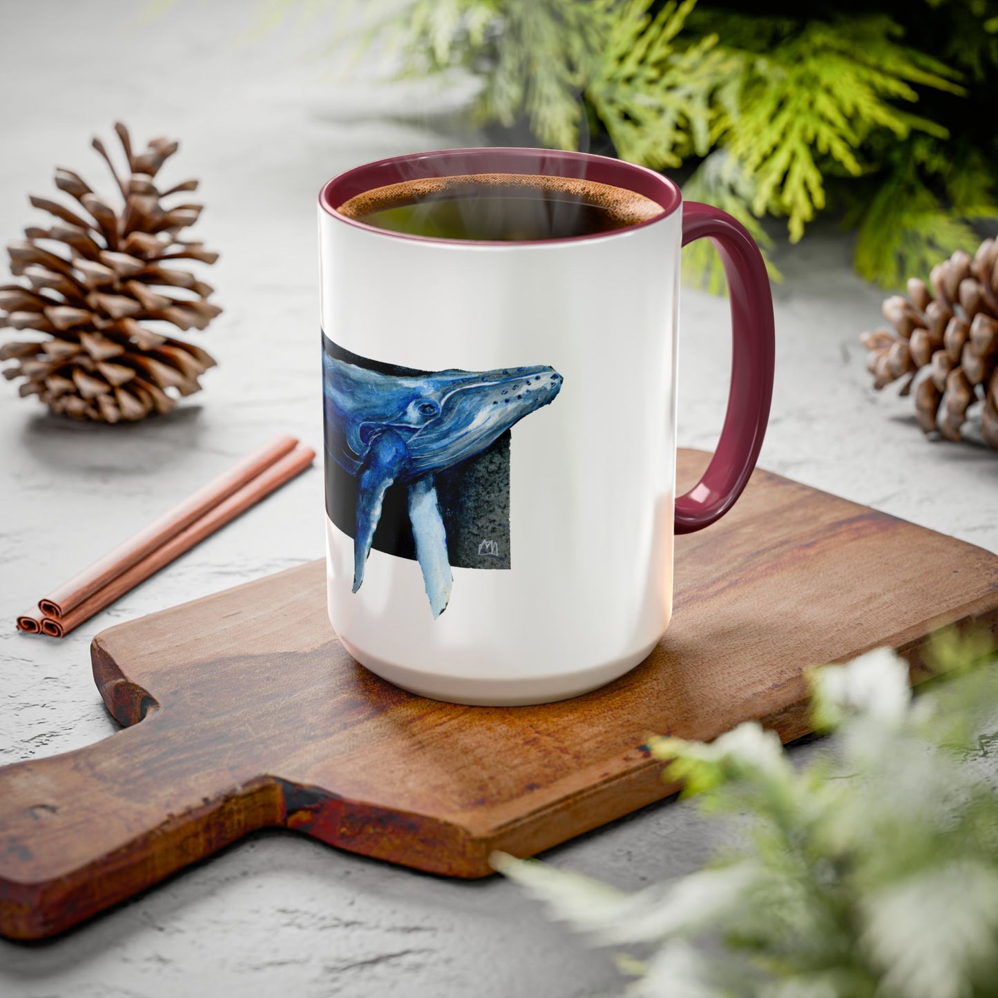 Humpback Whale Ceramic Mug (15oz)