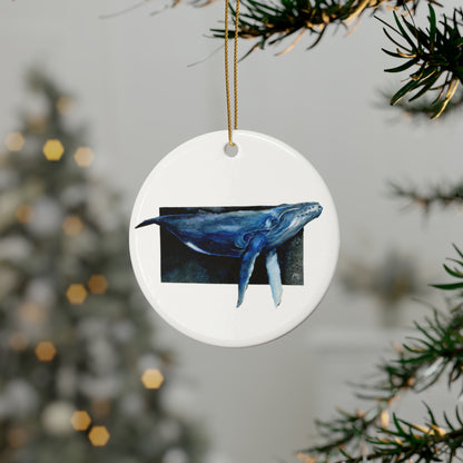 Blue Whale Ceramic Ornaments