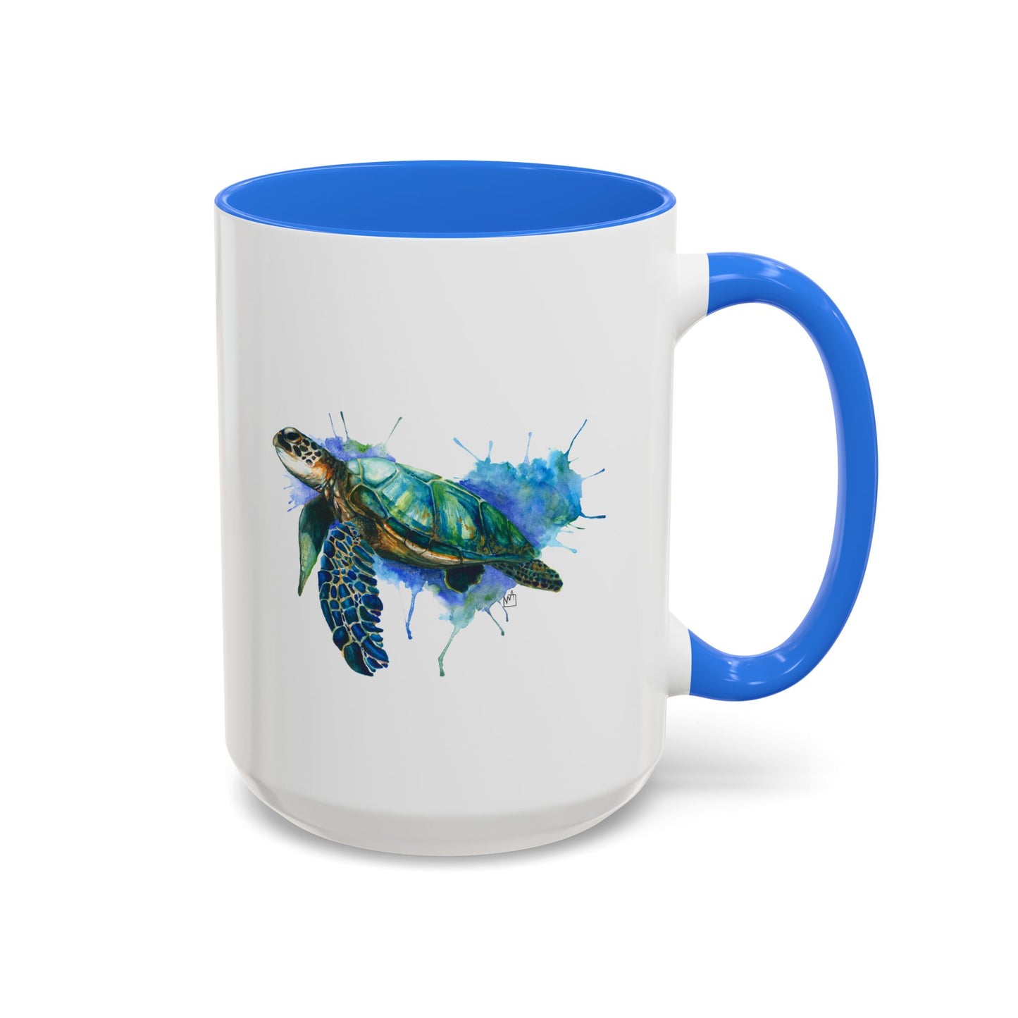 Sea Turtle Ceramic Mug (15oz)
