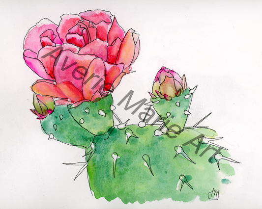 Cactus Giclee Print